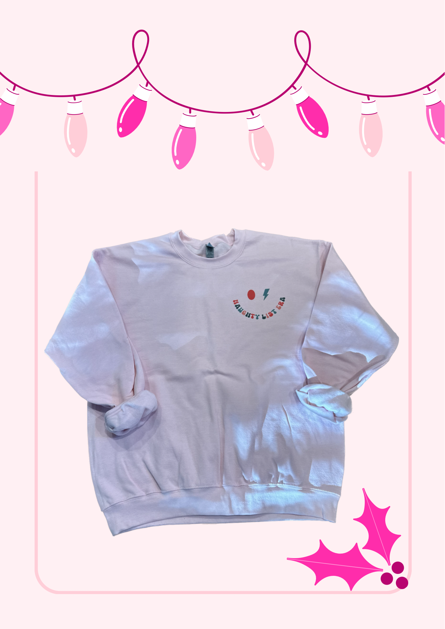 NAUGHTY LIST CREWNECK