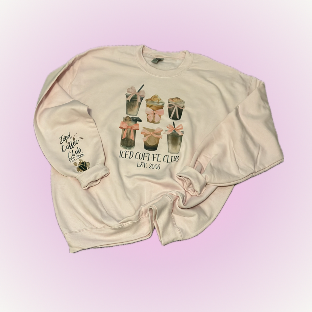 ICED COFFEE CLUB CREWNECK