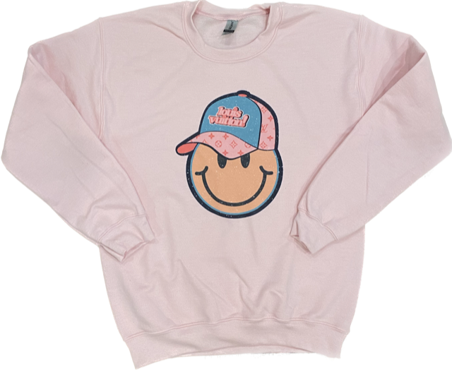 PREPPY SMILEY CREWNECK