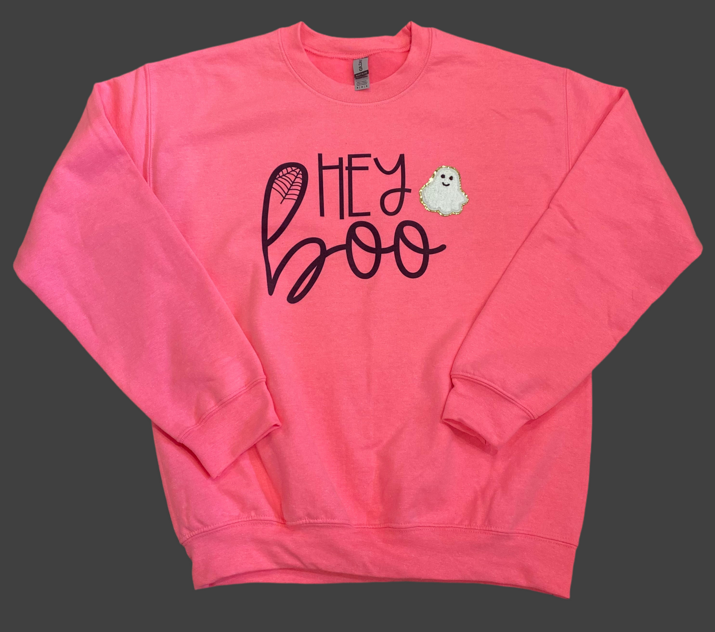 HEY BOO CREWNECK