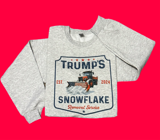 TRUMP’S SNOWFLAKE REMOVAL SERVICE CREWNECK