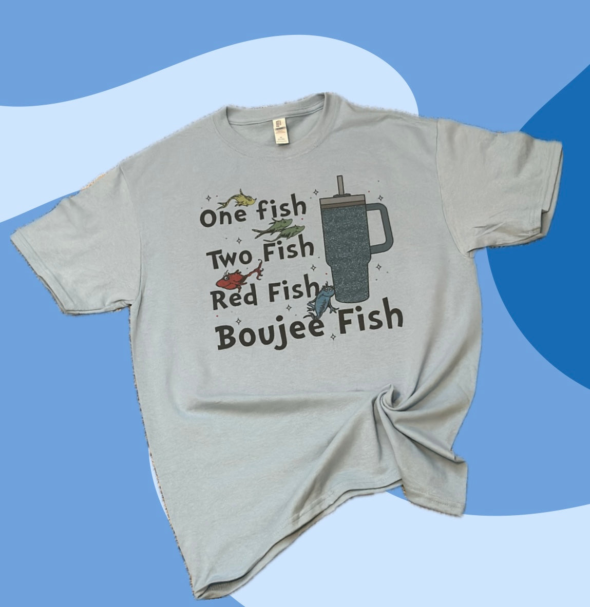 ONE FISH TWO FISH TEE