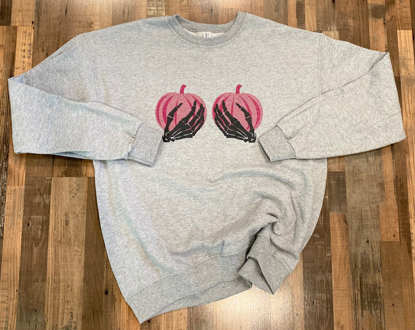 PINK PUMPKINS CREWNECK