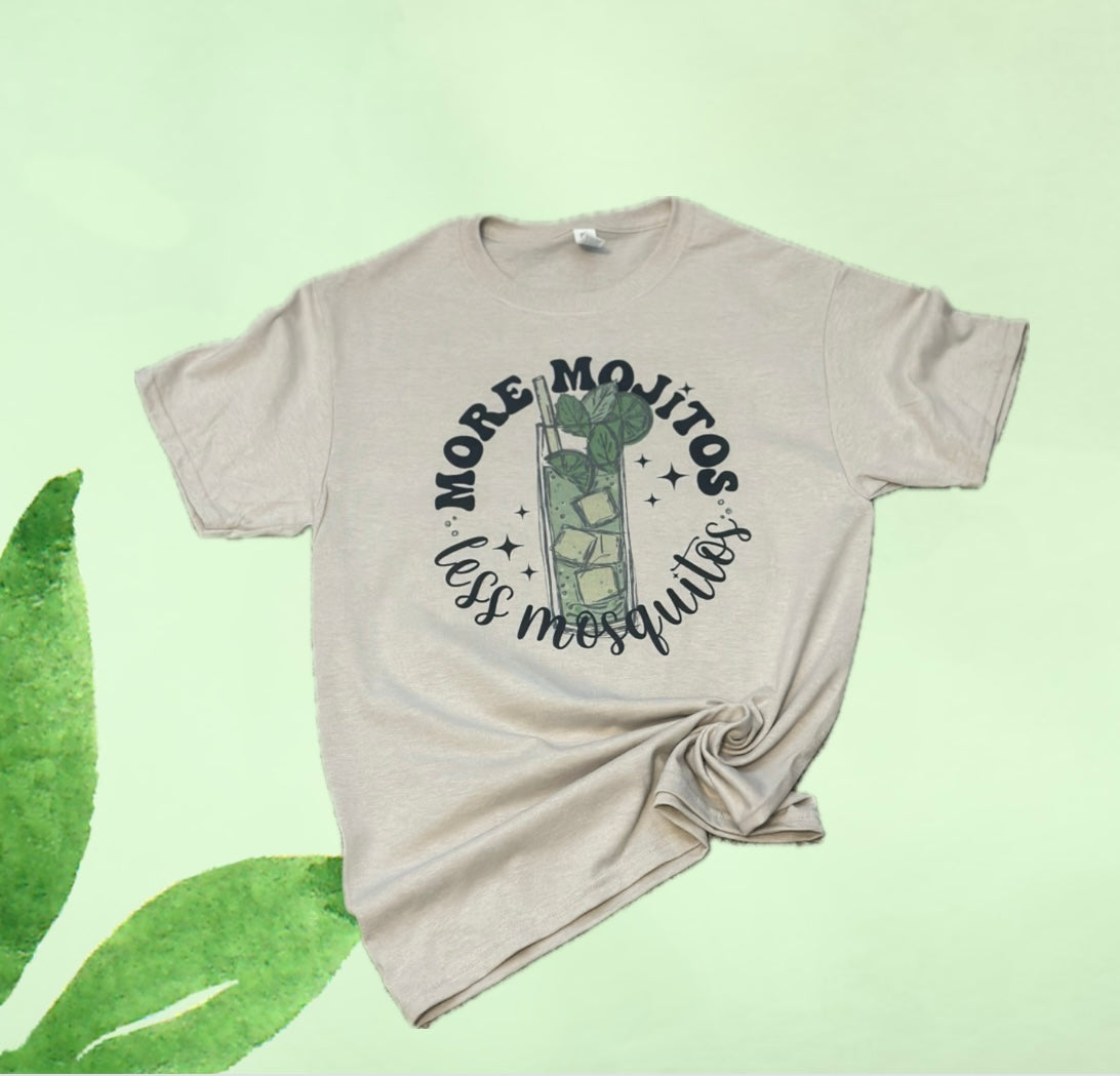 MORE MOJITOS LESS MOSQUITOS TEE