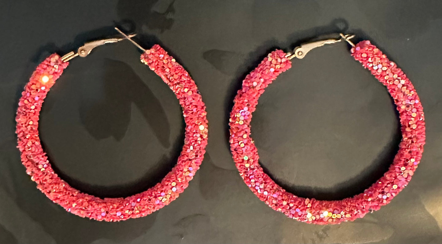 GLITTER HOOPS