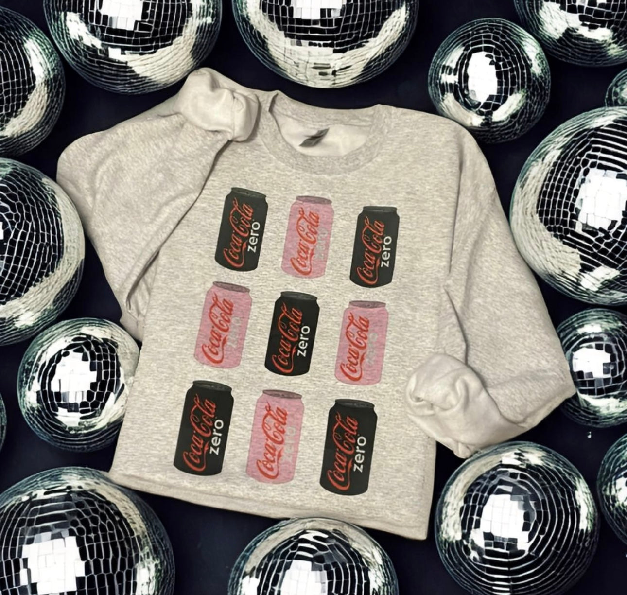 COKE ZERO LOVERS CREWNECK