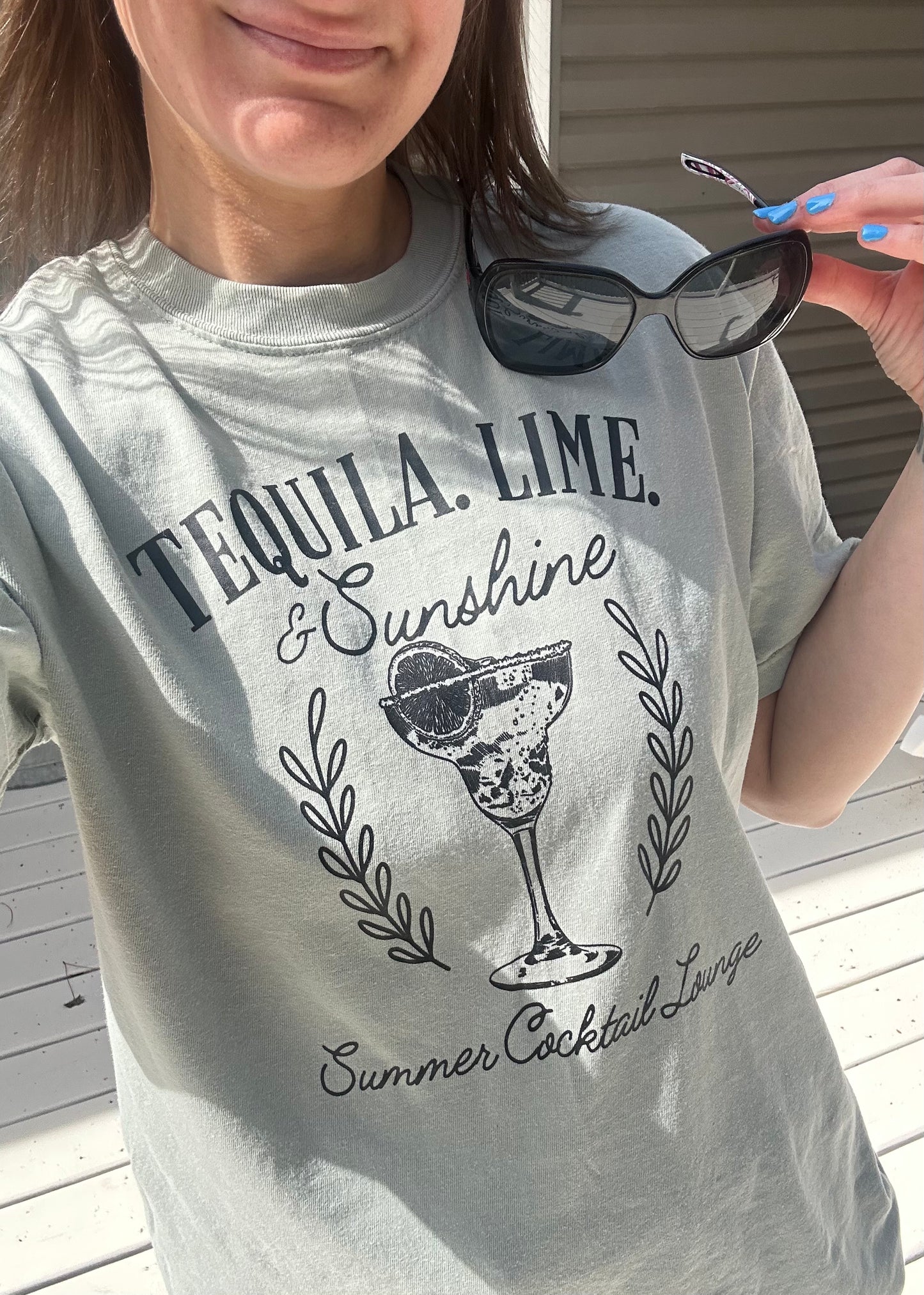 TEQUILA. LIME. SUNSHINE. TEE