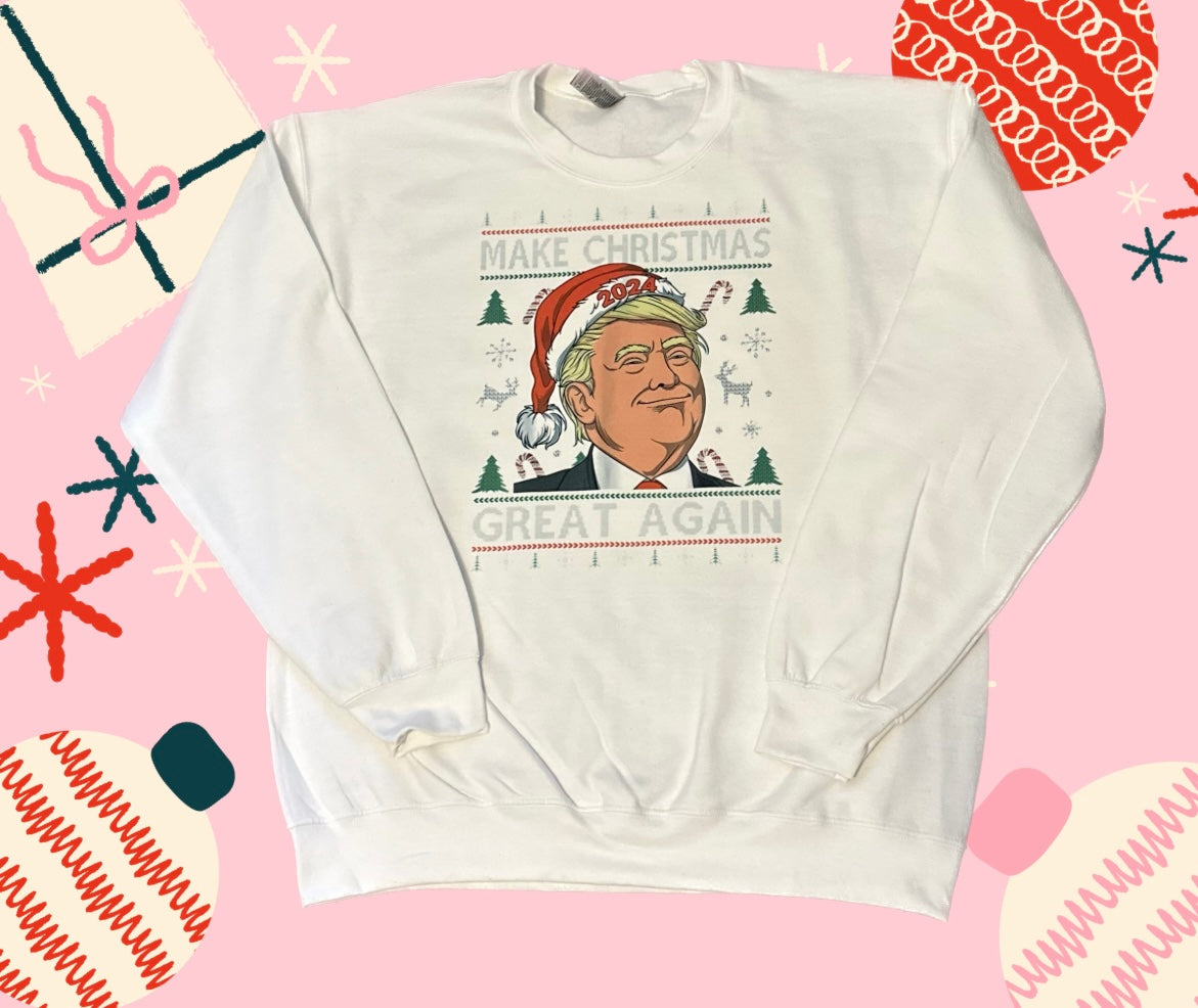 MAKE CHRISTMAS GREAT AGAIN CREWNECK