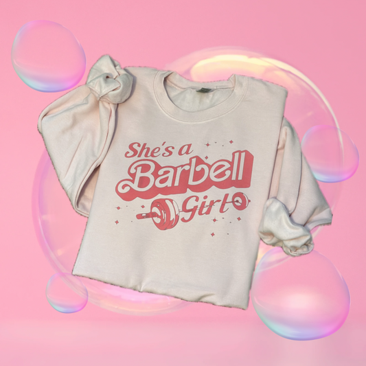 SHE’S A BARBELL GIRL CREWNECK