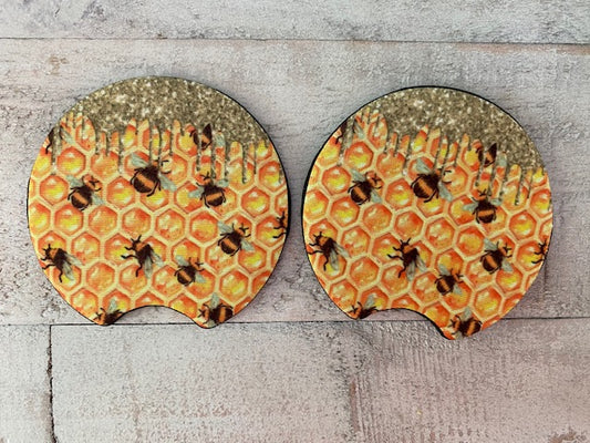 BEE CAR COASTERS