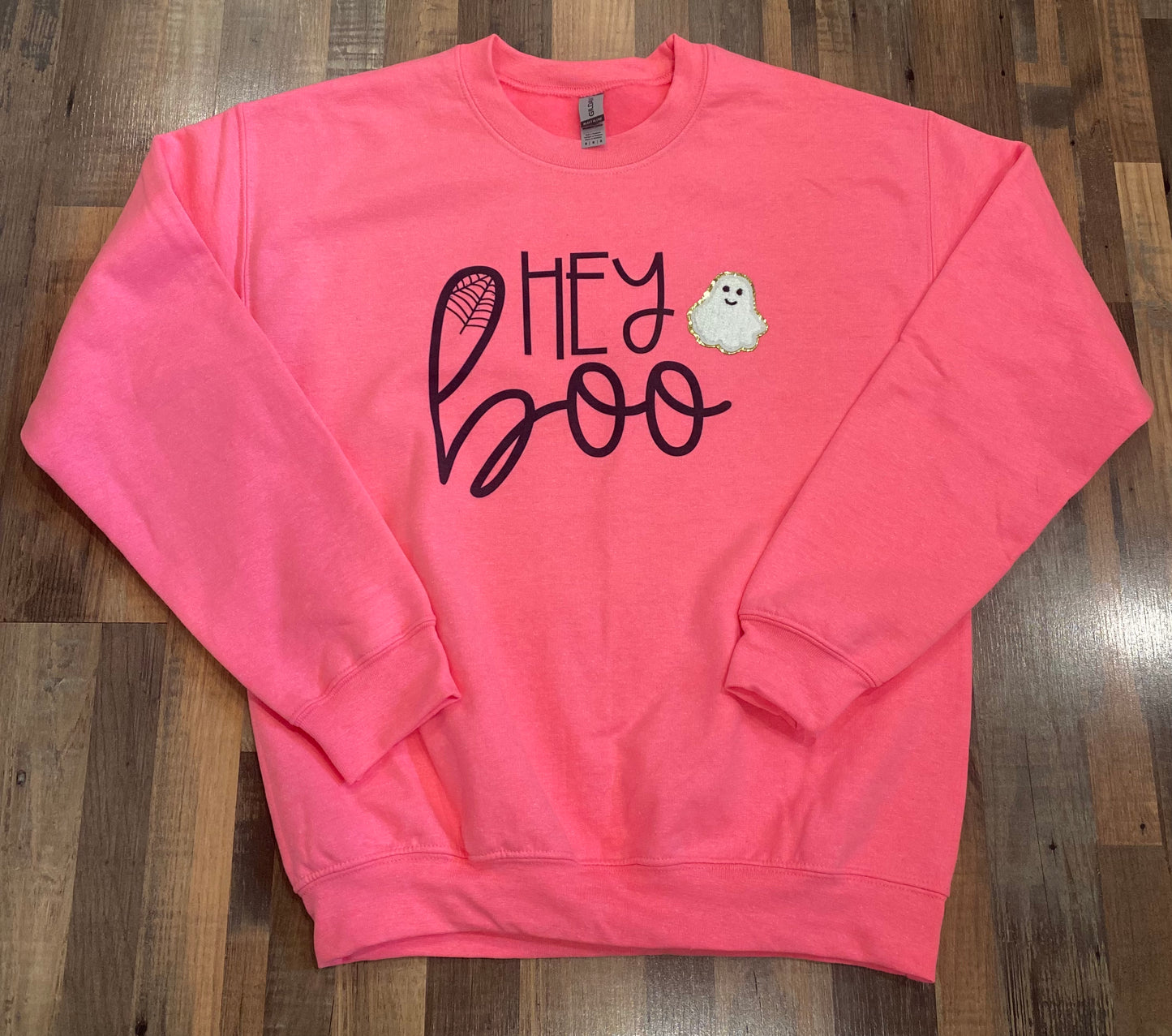 HEY BOO CREWNECK